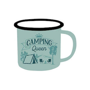 Camping Queen - Adventure Enamel Mug (Copy)