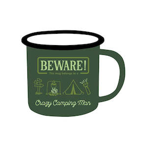 Beware - Adventure Enamel Mug