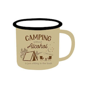 Camping - Adventure Enamel Mug