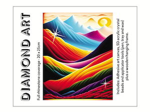 Wholesale trade: Diamond Art - COLOR DUNES WITH FRAME