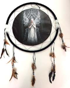 Only Love Remains Round Dream Catcher