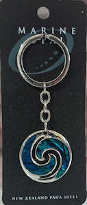 Paua Shell - Key ring