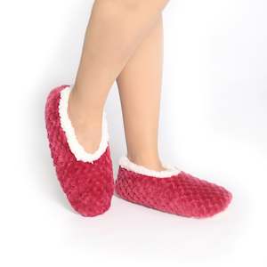 SnuggUps Women's Soft Petal Burgundy