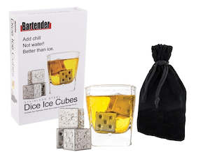 Dice ice cubes