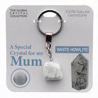 Wholesale trade: Best Mum keyring natural gemstone