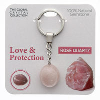 Wholesale trade: Love & Protection Keyring natural gemstone