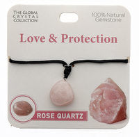 Wholesale trade: Love & Protection necklace natural gemstone