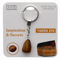 Inspiration & Success Keyring natural gemstone