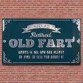 Wholesale trade: Bar sign - Old Fart