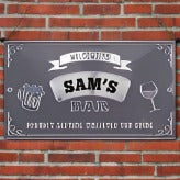 Wholesale trade: Bar sign with name- Sam's