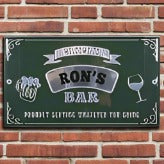 Bar sign with name- Ron's