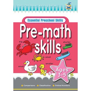 Activity Book 3-5yr Pre Math Skills