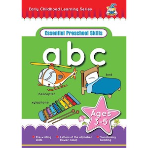 Activity Book 3-5yr Abc U-Case