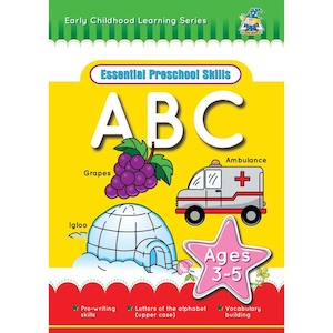 Activity Book 3-5yr Abc L-Case