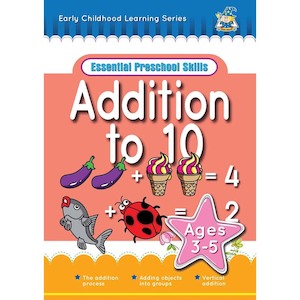 Activity Book 3-5yr Addition To 10