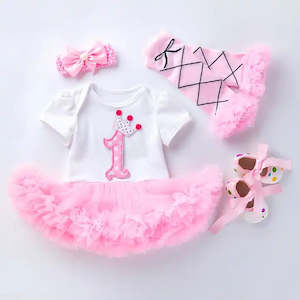 4pcs Baby/Toddler Girl Full Kit