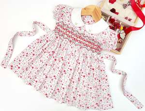 Kids | Girls Smocked Dress Floral Print