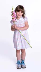 Kids Smocked Dress Blossom