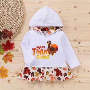 Infant clothing: Baby/ Toddler Girl Hooded Pullovers & Hoodies NZ