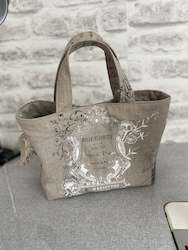 Clothing: Linen Mini Tote Bag