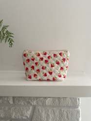 Strawberry makeup pouch(small)