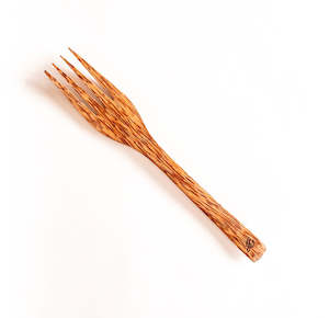 Coconut wood fork