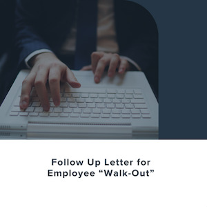 Human relations consultancy service: Follow Up Employee Walkout Letter Template Yellowconsulting2023