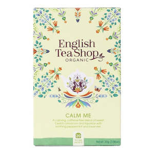 English Tea Shop Organic Wellness Tea - Calm Me   20 Teabags