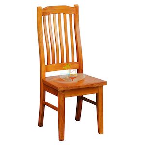 Furniture: PurePine# NZ Pine  Dining Chair | Pine color| TR