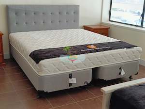 Furniture: SuperKing Base&Mattress -Relocation CLEARANCE!-