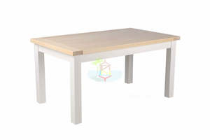 Ashland# Acacia White&Wood Ash Top Dining Table | 1.8M| TR