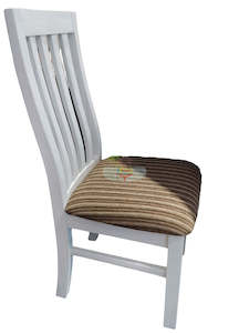 Ashland# Acacia White&Wood Dining Chair| TR