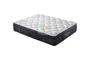 Furniture: "Top Selling" Posture Elite# Plush 7 Zoned Pocketed Tall Coil with 10cm Euro Top Mattress| Queen size| TR