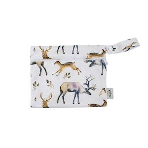 Babies Cloth Nappy Wet Bag - Oh Deer! | Mini