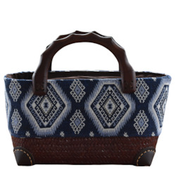 Kitchenware: Blue Patterned  Krajood Bag | yompai