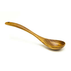 Kitchenware: Handmade Wooden Ladle Medium | Yompai