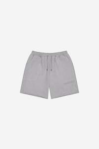 Exposed Seam Shorts | GREY