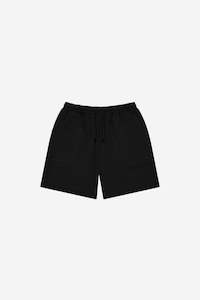 Exposed Seam Shorts | BLACK