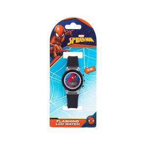 Toy wholesaling: Light Up Spiderman Watch