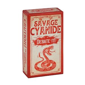 Toy wholesaling: Savage Cyanide - Debate It