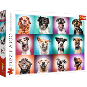 Toy wholesaling: Trefl "2000" - Funny Dog Portraits II