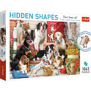 Trefl "Hidden Shapes" - Doggy Fun