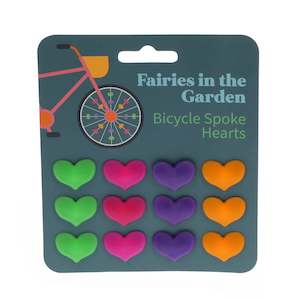 Toy wholesaling: Bicycle spoke hearts - Fairies in the Garden