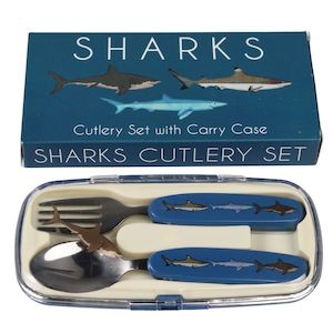 Sharks Children’s cutlery set