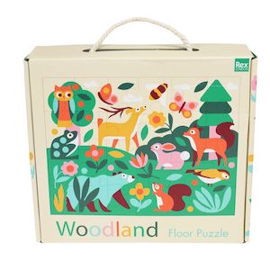 Toy wholesaling: Floor puzzle - Woodland