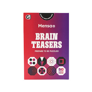 Toy wholesaling: Mensa - Brain Teasers