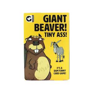 Toy wholesaling: Giant Beaver! Tiny Ass! Card Game