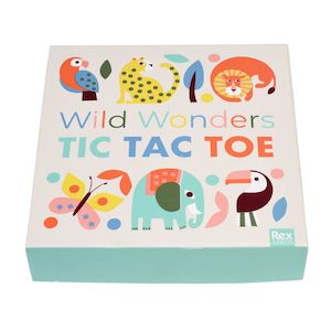 Toy wholesaling: Wild Wonders wooden tic-tac-toe