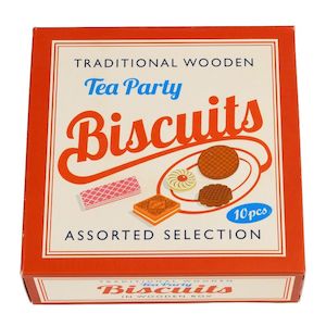 Toy wholesaling: Traditional Wooden Tea Party Biscuits