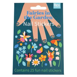 Fairies In The Garden Nail Stickers (Pack Of 25)